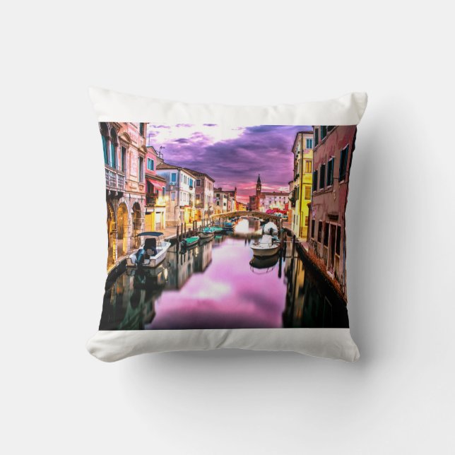 Almofada Travesseiro decorativo italiano. (Frente)