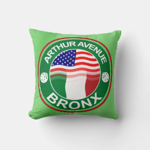 Almofada Travesseiro decorativo italiano Arthur Ave Bronx