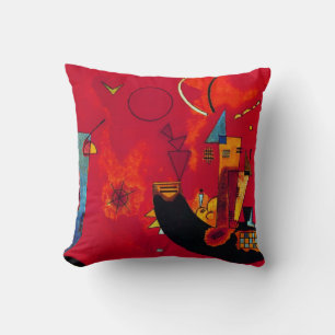 Almofada Travesseiro decorativo Kandinsky Mit und Gegen
