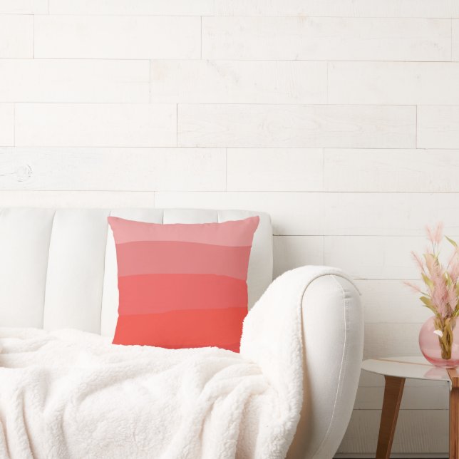 Almofada Travesseiro decorativo Laranja Ombre (Sofá)
