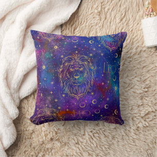 Almofada Travesseiro decorativo Leo Galaxy