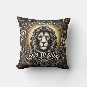 Almofada Travesseiro decorativo Leo "Nascer a Brilhar"