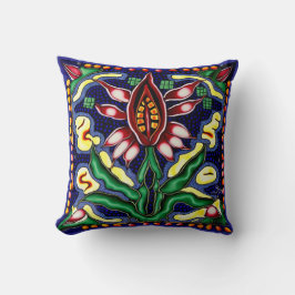 Almofada Travesseiro decorativo lily estilo mexicano Huicho