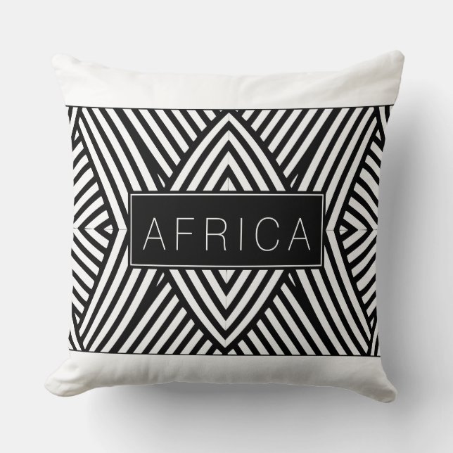 Almofada Travesseiro decorativo Linhas Brancas (Frente)