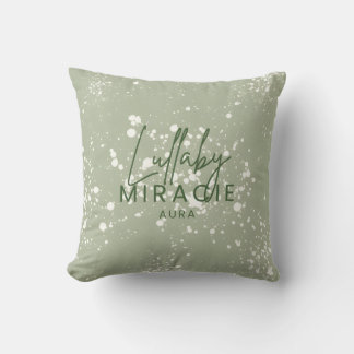 Almofada Travesseiro decorativo "Lullaby Miracle Aura" Verd