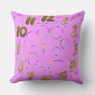 Almofada Travesseiro decorativo magenta rosa dos circuitos