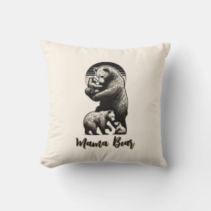 Almofada Travesseiro decorativo Mama Bear