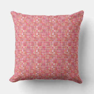 Almofada Travesseiro decorativo marcado com o Chic Pink Mod