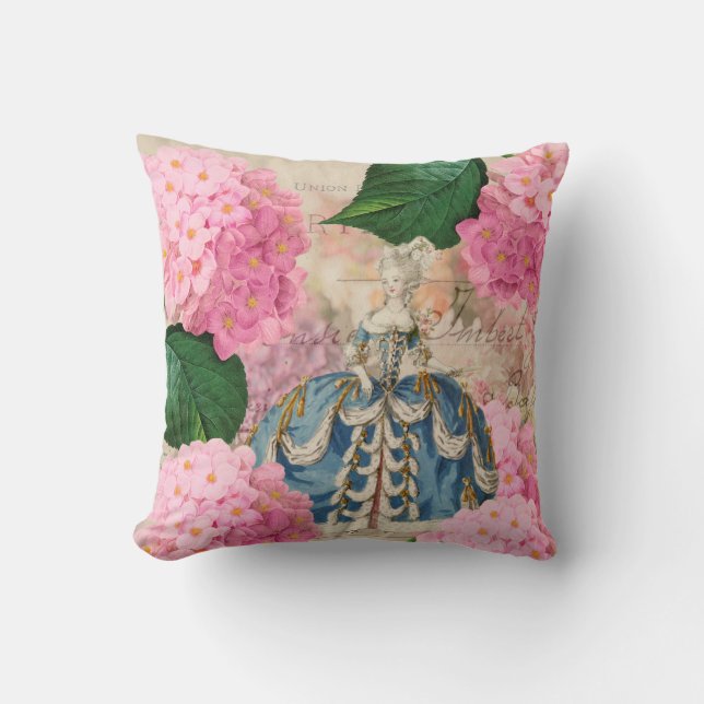 Almofada Travesseiro decorativo Marie Antoinette (Frente)