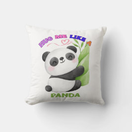 Almofada Travesseiro Decorativo – Me Abraça como um Panda