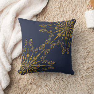 Almofada Travesseiro decorativo Meia-Noite de Mandala