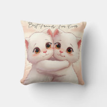 Travesseiro Decorativo Melhores Amigos Para Sempre
