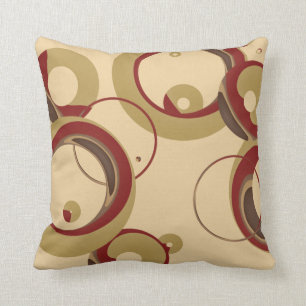 Almofada Travesseiro decorativo moderno das bolhas - bege