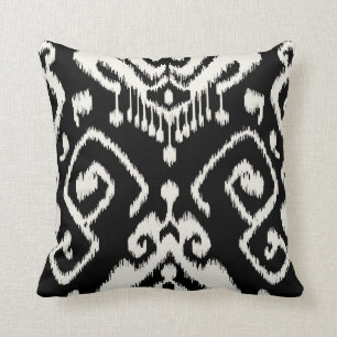 Almofada Travesseiro decorativo moderno preto e branco
