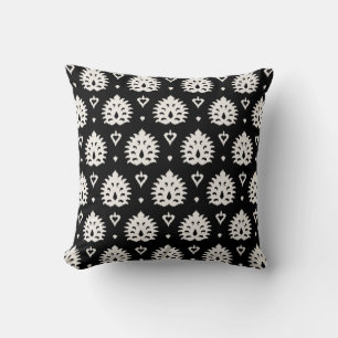 Almofada Travesseiro decorativo moderno preto e branco