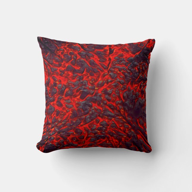 Almofada Travesseiro decorativo Molten Lava Fantasy (Frente)