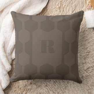 Almofada Travesseiro decorativo Monograma das Linhas de Cub
