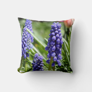 Almofada Travesseiro decorativo Muscari (Hyacinth de Uvas)