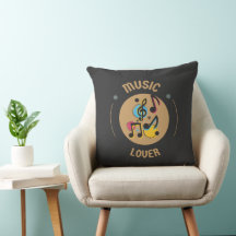Travesseiro decorativo Music Lover