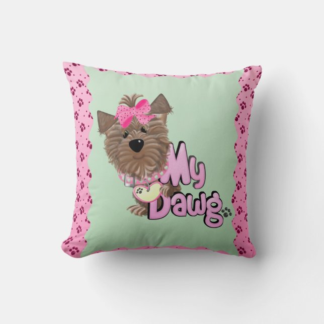 Almofada Travesseiro decorativo MyD 20" x 20" (Frente)