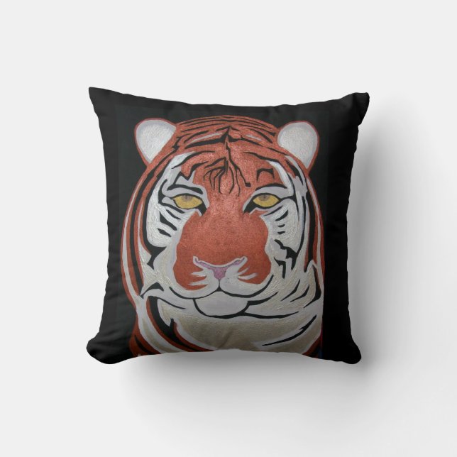 Almofada TRAVESSEIRO DECORATIVO nº 1 TIGER- (Frente)
