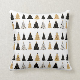Almofada Travesseiro decorativo na Árvore de Natal Dourada 
