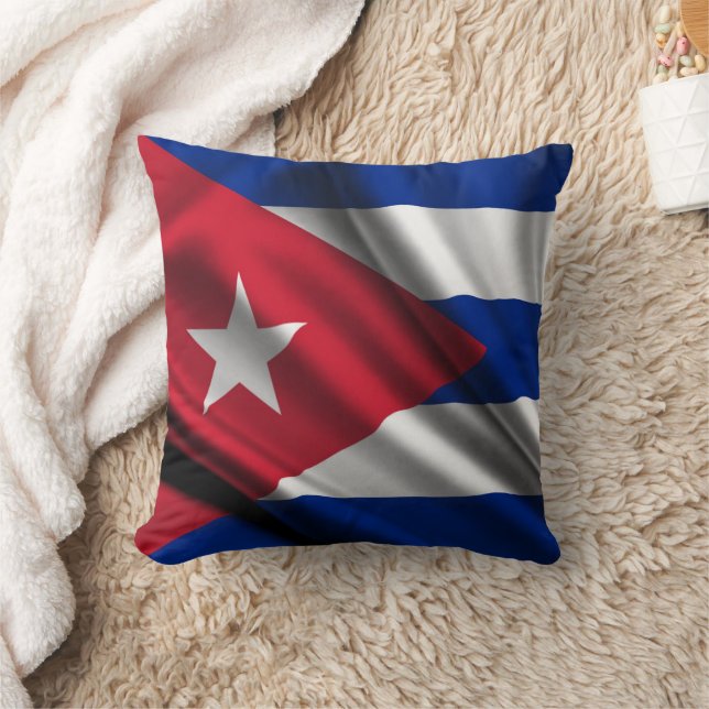 Almofada Travesseiro decorativo Nacional Cubano (Cobertor)