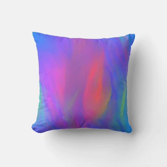 Almofada Travesseiro decorativo Neon Flow (Frente)