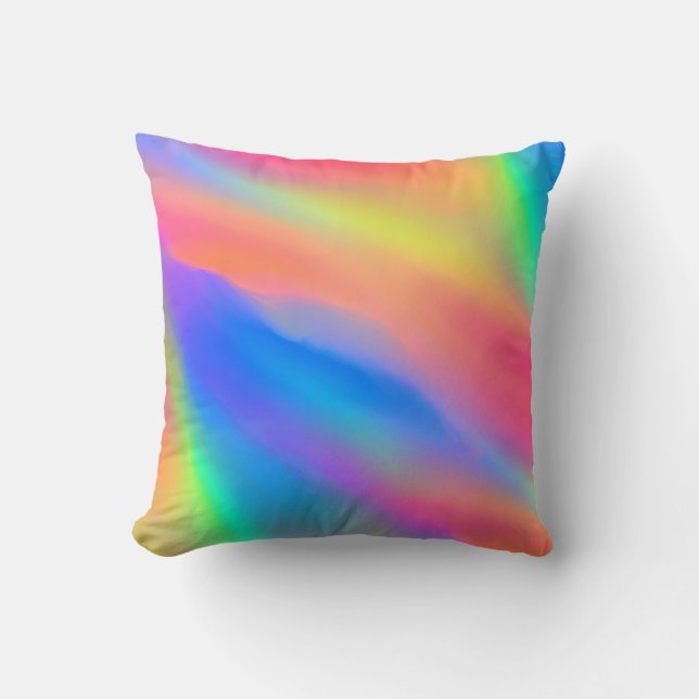 Almofada Travesseiro decorativo Neon Flow (Frente)