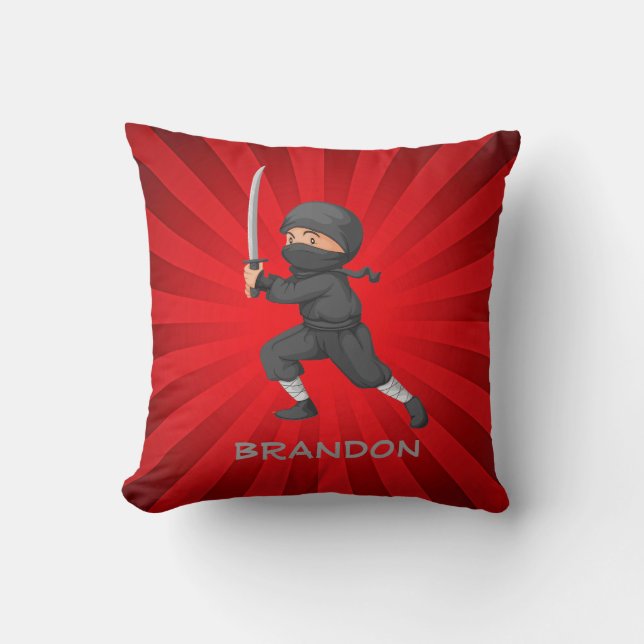 Almofada Travesseiro decorativo Ninja (Frente)