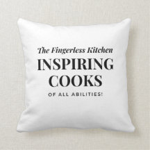 Travesseiro decorativo #NoThumbsRequired