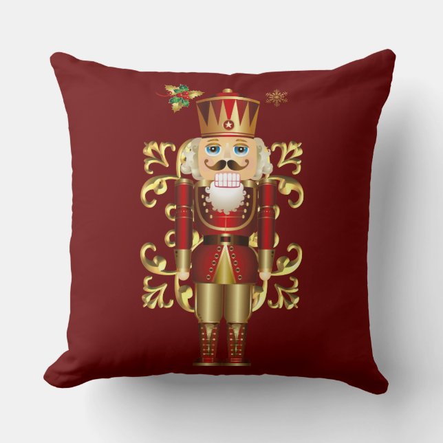 Almofada Travesseiro decorativo Nutcracker de travesseiro d (Frente)