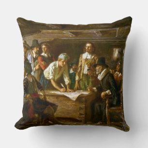 Almofada Travesseiro decorativo o Mayflower Jean compacto