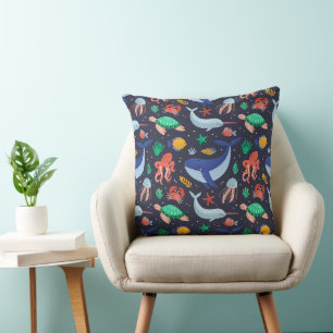Almofada Travesseiro decorativo Ocean Sleep 20x20