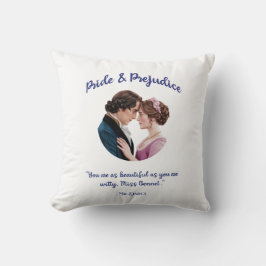 Almofada Travesseiro Decorativo Orgulho e Preconceito