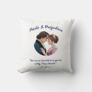 Almofada Travesseiro Decorativo Orgulho e Preconceito