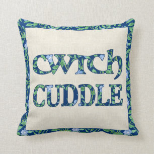 Almofada Travesseiro decorativo ou coxim de Galês Cwtch da
