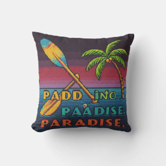 Almofada Travesseiro decorativo Paddle no Paraíso