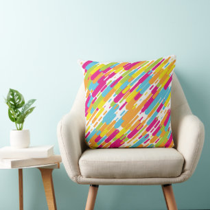 Almofada Travesseiro decorativo Paint Slash 20x20
