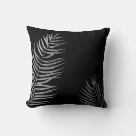 Almofada Travesseiro decorativo Palm Frond Silhouette