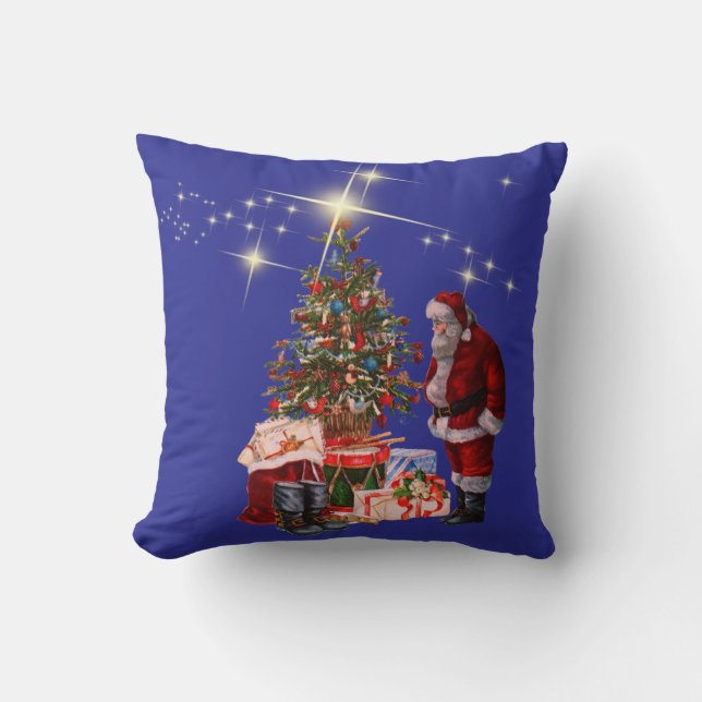 Almofada Travesseiro Decorativo Papai Noel (Frente)