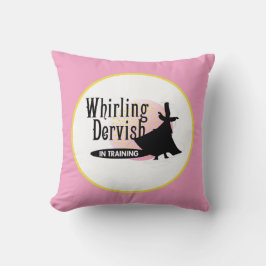 Almofada Travesseiro decorativo para garota de rosa e preto