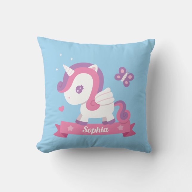 Almofada Travesseiro Decorativo para Quarto de Meninas com  (Frente)