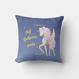 Almofada Travesseiro decorativo para seu primeiro aniversár