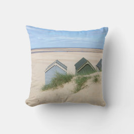 Almofada Travesseiro decorativo Pastel Beach Huts