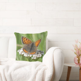 Almofada Travesseiro Decorativo Pequena Cobre em Flores Bra