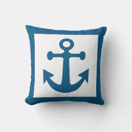 Almofada Travesseiro decorativo personalizado Anchor Náutic