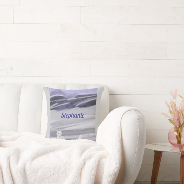 Almofada Travesseiro decorativo Personalizado da Família Fo (Sofá)