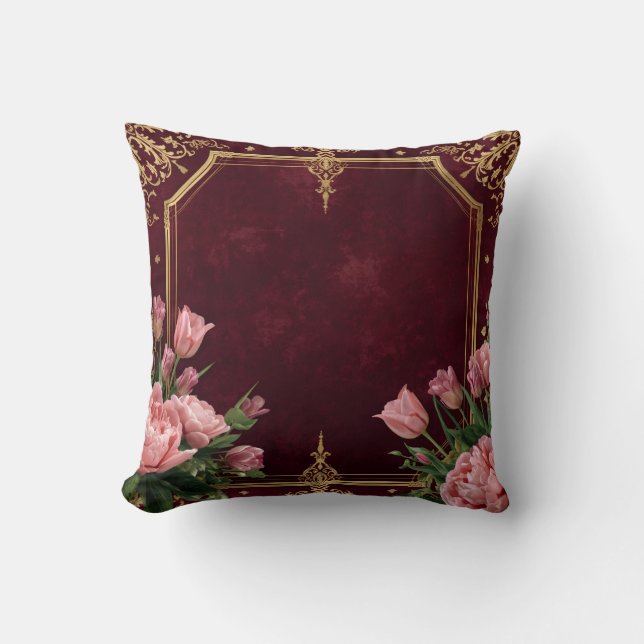 Almofada Travesseiro decorativo Personalizado da Sala de Vi (Frente)