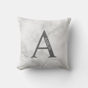 Almofada Travesseiro decorativo Personalizado de Monograma 